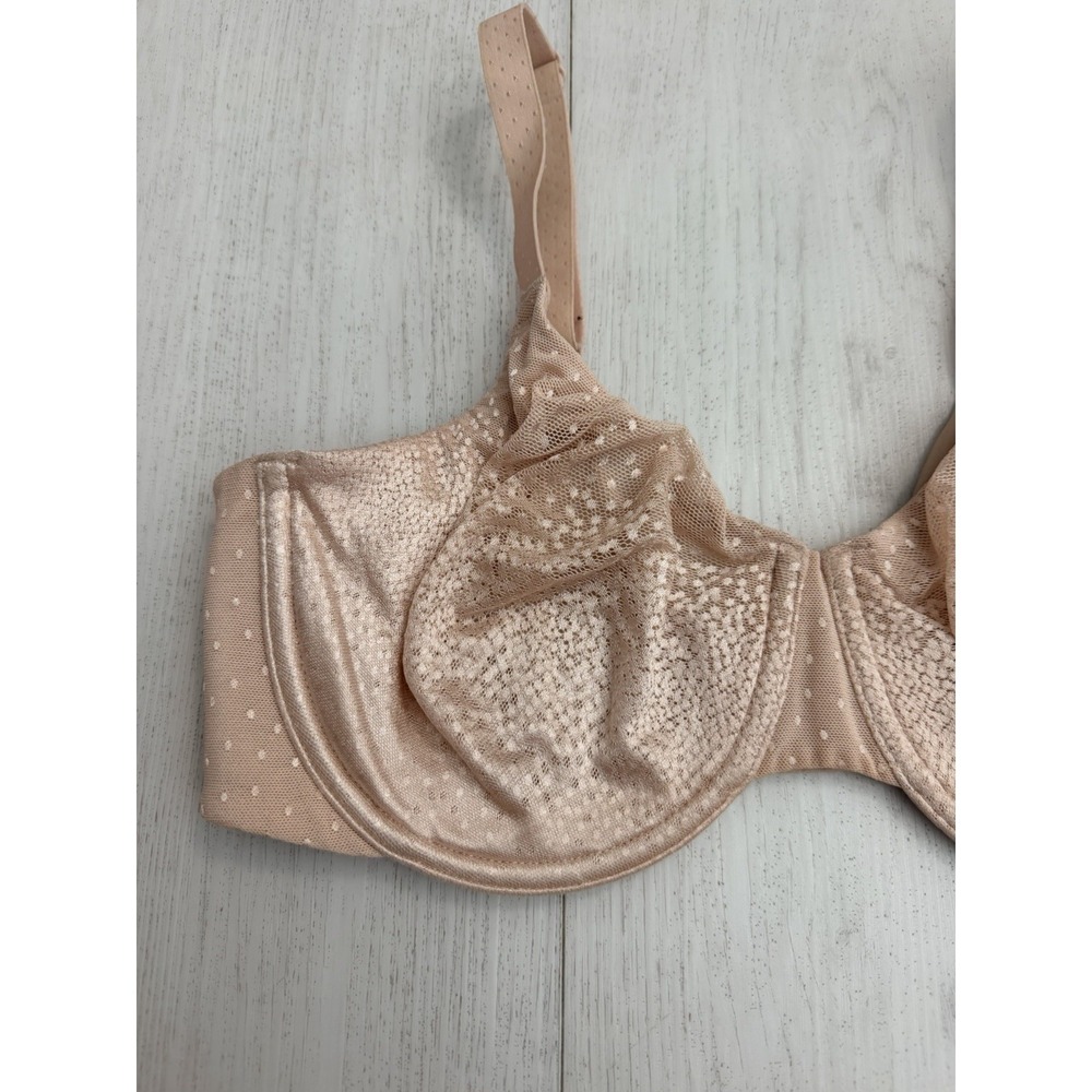 Wacoal 855303 Back Appeal Underwire Smoothing Bra Sz 34DD Rose Dust - Picture 3 of 5
